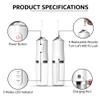 FreshBrite AquaSmile Pro - Ultimate Oral Care Water Flosser with 3 Customizable Modes, IPX7 Waterproof, USB Rechargeable - White - Transform Your Dental Routine into a Luxurious Experience view 4