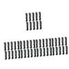 FOMIYES 50pcs Mini Pocket Sized Hair Comb for Men for Beard and Mustache Grooming Portable and Compact Design view 1