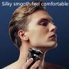 Electric Razor for Men's, Electric Shaver for Men Wet and Dry Waterproof Cordless 3D Rotary Shavers USB Rechargeable Beard Trimmer with LCD Display view 2