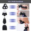 Electric Razor for Men's, 5 in 1 Electric Razor for Men Hair Clipper Rotary Shaver Beard Trimmer Waterproof USB Fast Charging Cordless Nose Hair Trimmer view 2