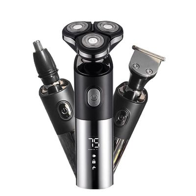 Electric Razor for Men's, 3 Head Electric Shaver for Men 3D Electric Razor Waterproof Beard Trimmer Cutter for Men Shaving Machine Recharge LED Display