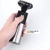 Electric Razor for Men's, 3 Head Electric Shaver for Men 3D Electric Razor Waterproof Beard Trimmer Cutter for Men Shaving Machine Recharge LED Display view 3