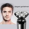 Electric Razor for Men's, 3 in 1 Electric Shaver Razor for Men Shaving Machine 4D Smart Male Rechargeable Three-Head Nasal Hair Trimmer Kit view 2