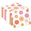 120 PCS Daisy Paper Napkins Groovy Daisy Boho Dinner Napkins Disposable Daisy Flower Decorative Party Napkin for Baby Shower Birthday Wedding Seasonal Holiday Party Supplies view 1