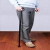 SilteD Walking Stick Crutch for Elderly Elderly Telescopic Walking Stick Lightweight Aluminum Height Adjustable Walking Support for Men Women with Handle Present view 3