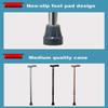 SilteD Walking Stick Crutch for Elderly Elderly Telescopic Walking Stick Lightweight Aluminum Height Adjustable Walking Support for Men Women with Handle Present view 4