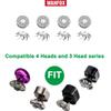 4 pcs Shaver Replacement Blades for Skull Shaver Pitbull Replacement Blades for Carver Pitbull Gold PRO/Platinum PRO/Silver PRO Pitbull Gold Replacement Heads view 2