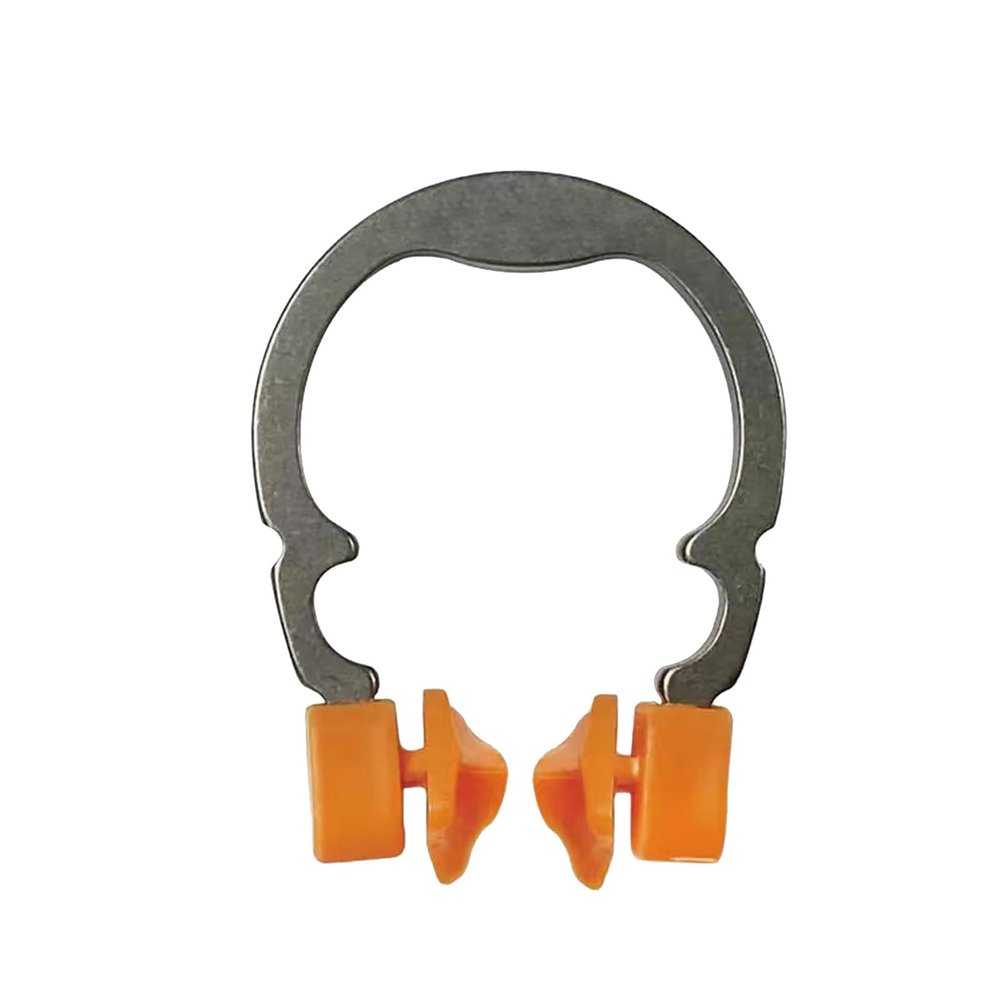 Dental Sectional Matrix Ring, Dental Spring Clip Rings, Dental Ring Clamp, Autoclavable Nickel Titanium Clamping Ring, Dental Spring Clip Rings.-R2 Orange