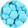 EinsSein 0,5kg Chocolate Stars sweets light blue glossy chocolate dragees - favours for christmas baptism christening baby shower wedding - alternative for sugared almonds and chocolate hearts - view 2