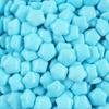 EinsSein 0,5kg Chocolate Stars sweets light blue glossy chocolate dragees - favours for christmas baptism christening baby shower wedding - alternative for sugared almonds and chocolate hearts - view 3