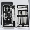 DLUXCA 19pcs/Set Pruning Nail Clippers Cutting Pliers Set Single Groove Pedicure Inflammation Tool Home view 3