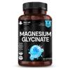 Magnesium Glycinate - 360 High Strength Capsules Pure Magnesium - 1040mg Providing 208mg Elemental Per Serving - Bones, Muscle Health, Vegan, UK Made view 1