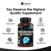 Magnesium Glycinate - 360 High Strength Capsules Pure Magnesium - 1040mg Providing 208mg Elemental Per Serving - Bones, Muscle Health, Vegan, UK Made view 4