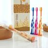 ZUMAHA Lovely Little Deer Kids Toothbrush, Extra Soft Manual Toothbrush for Protect Sensitive Gums, Toddler Toothbrush Ages 2-6 view 3