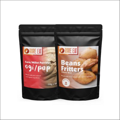 Corn Millet Porridge + Beans Fritters (Akara Mix)| Serves 4