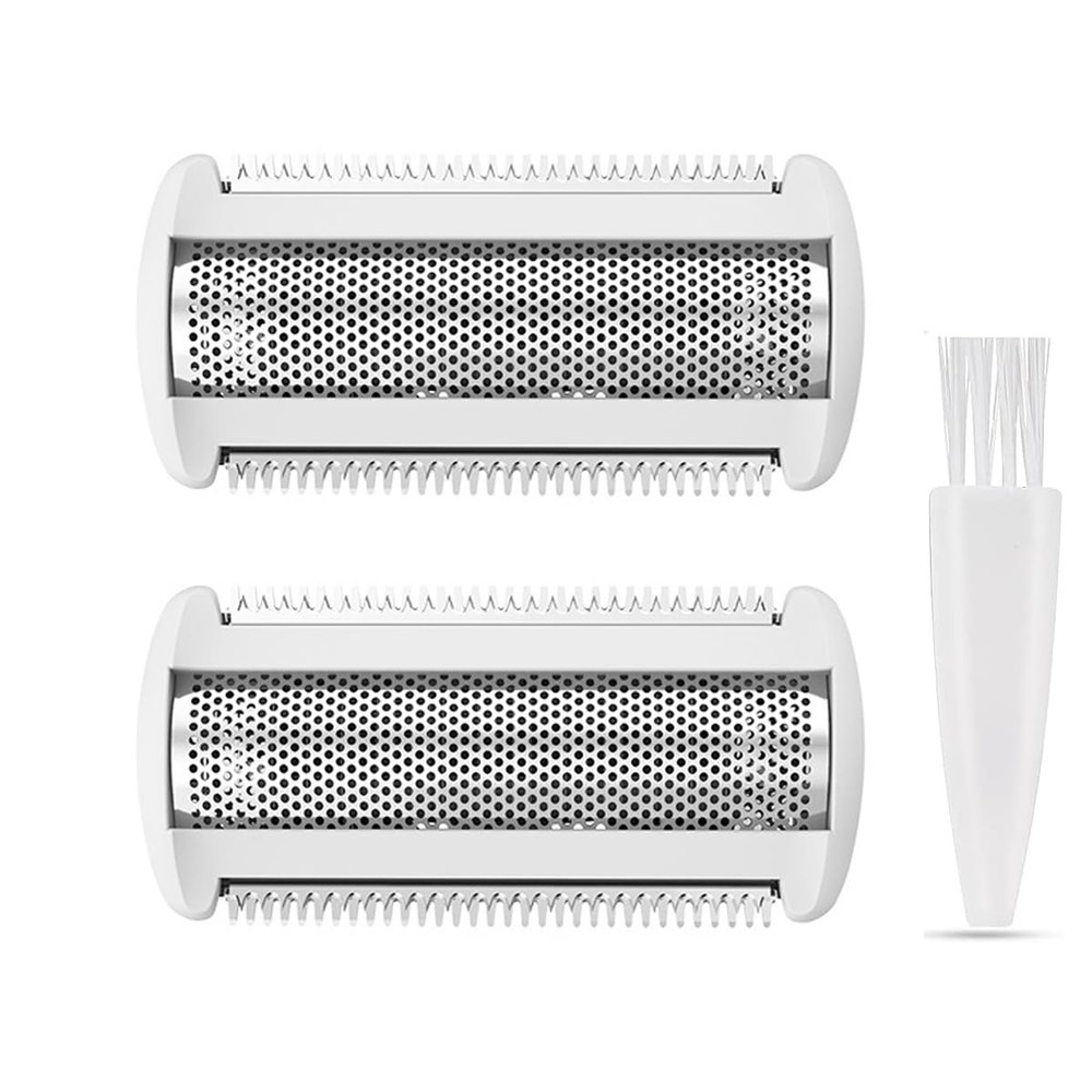 2 Pack BRL140 Replacement Shaver Foil Head Compatible with Philips Women's Electric Shaver BRL140 BRL130 Wet and Dry