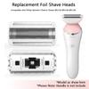 2 Pack BRL140 Replacement Shaver Foil Head Compatible with Philips Women's Electric Shaver BRL140 BRL130 Wet and Dry view 3