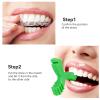 Chewies for Invisalign Aligner 2/4 PCS Y-Shaped Chewies for Aligner Trays Seater Orthodontic Munchies for Invisalign (2pcs Green) view 2