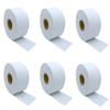 6 Rolls x Mini Jumbo Toilet Tissue Paper - 150m | Soft 2Ply White Toilet Paper Quick Dissolving Absorbent Tissue Rolls | Home and Commercial Use view 2
