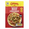Colman's Midweek Meals Beef Stroganoff Meal Maker quick to prepare sauce mix for a protein-boosting meal 16x 39 g view 1
