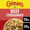 Colman's Midweek Meals Beef Stroganoff Meal Maker quick to prepare sauce mix for a protein-boosting meal 16x 39 g view 2