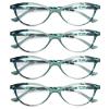 HEEYYOK Reading Glasses Womens Floral/Flower Pattern Cat Eye +2.00 Ladies Readers Glasses Comfortable Colorful Lightweigth Frame view 1
