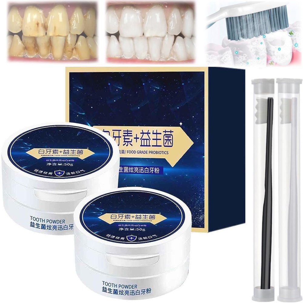Miyanxi Teeth Whitening Powder, Teeth Whitening Powder Teeth Whitening Effectively Removes Coffee Stains