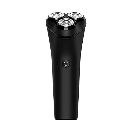 Electric Razor for Men's, Electric Men's Shaver 3D Triple Blade Floating Razor Fast Charging Beard Trimmer Rechargeable High Power Shaving Machine Travel