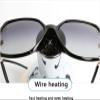JHLP Optical Eyeglass Lens Frame Heater - 2 Gear Temperature Adjustment for Non-metal Spectacle Frames - Ideal for Resin/Sheets/etc - Perfect for Optical Shops view 3