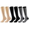 3Pcs Compression Socks for Men and Women, Flight Socks Compression Stockings Knee High Socks for Running, Sport, Medical, Athletic, Airplane Travel, Pregnant Woman view 4