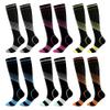 6Pcs Compression Socks for Men and Women, Flight Socks Compression Stockings Knee High Socks for Running, Sport, Medical, Athletic, Airplane Travel, Pregnant Woman view 2