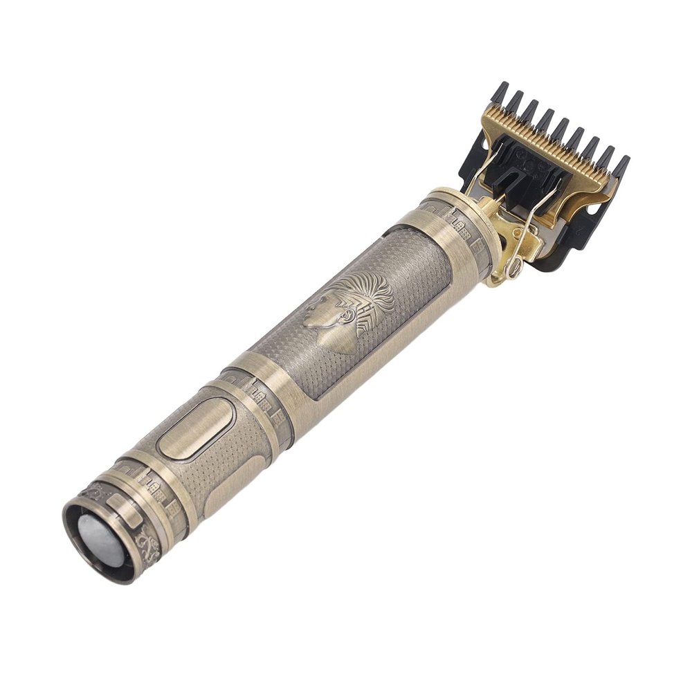 Gonetre T Blade Hair Trimmer T Blade Hair Clipper Hair Trimmer Hair Clipper Professional T Blade Hair Trimmer with Matching Charging Base Portable Hair Clipper Set Buddha (Handsome