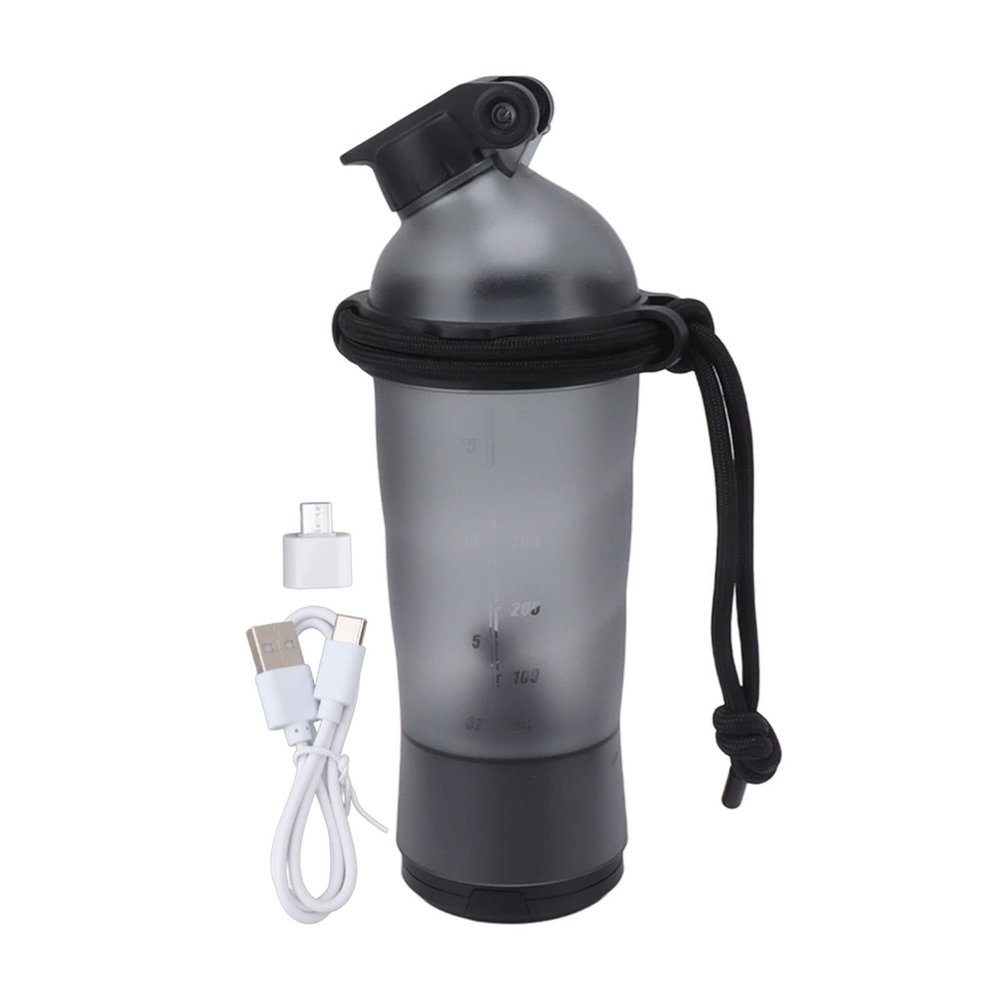 Electric Shaker Bottle for Protein Mixes, 550ml Self Stirring Cup, USB Charging Shaker Bottle, Protein Shaker Bottle, Automatic Coffee Stirring Mixing Cup, Shaker Bottle for Sports