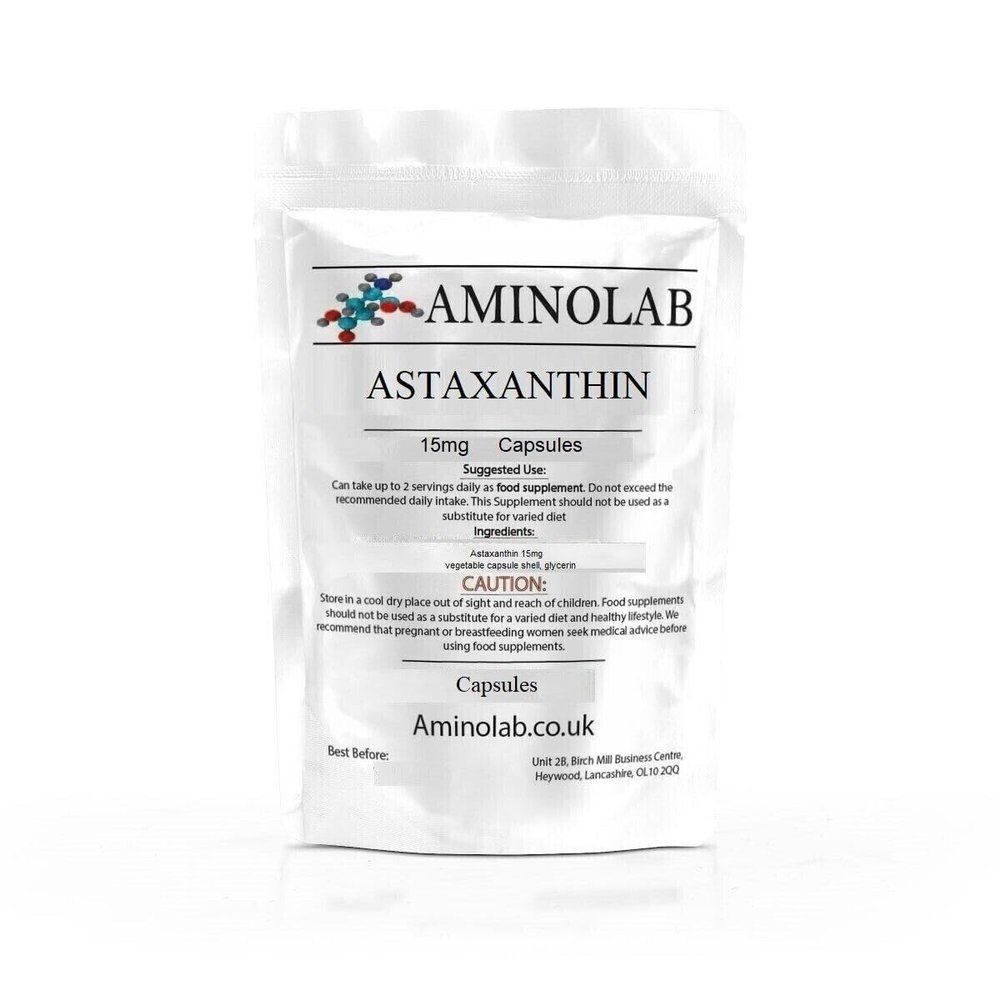 Aminolab - ASTAXANTHIN 15mg 60 Capsules