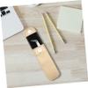 Beavorty 9pcs Stainless Steel Tweezer Case Pu Leather Protective Cover for Eyelash Grafting and Storage view 2