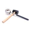 BESTonZON O-openers Set Coconut Opening Tool Food Grade Stainless Steel Wooden Mallet Perfect for Kitchen view 1