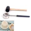 BESTonZON O-openers Set Coconut Opening Tool Food Grade Stainless Steel Wooden Mallet Perfect for Kitchen view 3
