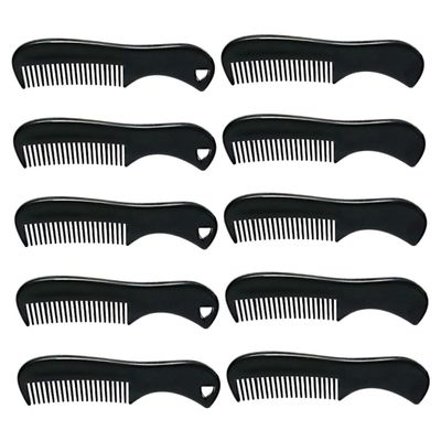 Beavorty 20pcs Mustache Comb Pocket Brush Mens Beard Comb Travel Brush Grooming Accessory for Beard Care and Styling