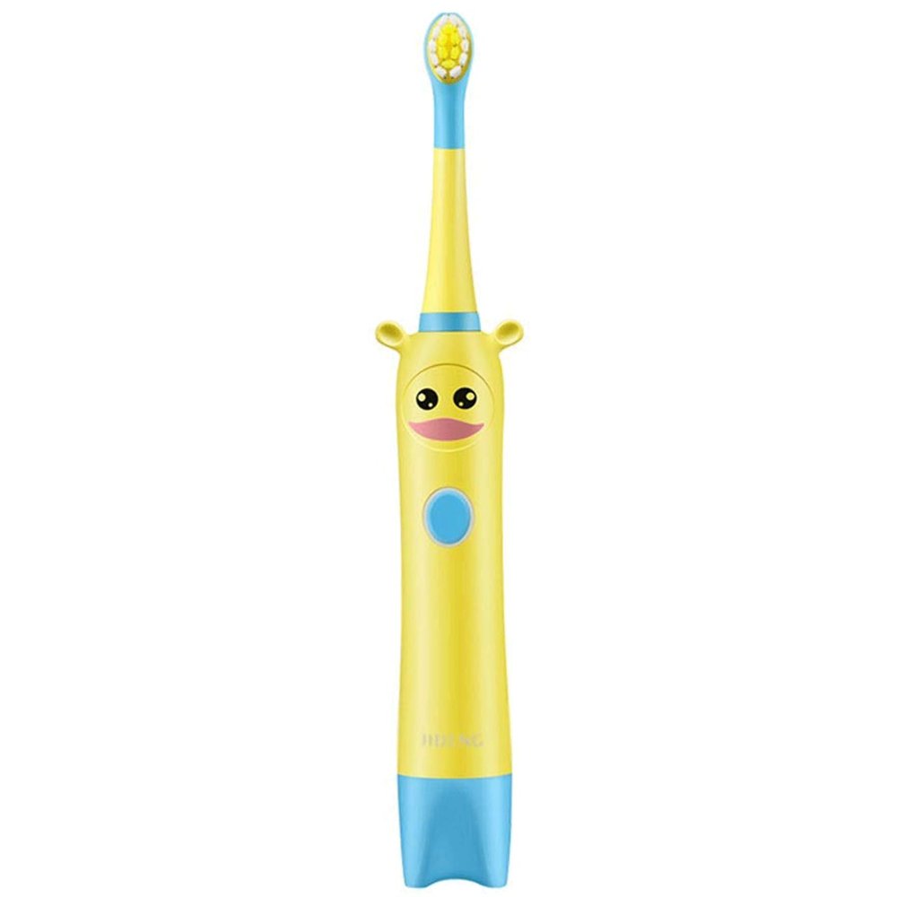 ZUMAHA Compact Children's Electric Toothbrush, Toothbrush with Smart Timer and 3 Modes, Toddler Toothbrush with 8 Replaceable Brush Heads Ergonomic