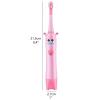 ZUMAHA Compact Children's Electric Toothbrush, Toothbrush with Smart Timer and 3 Modes, Toddler Toothbrush with 8 Replaceable Brush Heads Ergonomic view 2