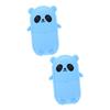 FOMIYES 2pcs Panda Shape Silicone Roller Mould Eye Roller Portable Skin Care Device for Brighten Lines Icing Skin Care Pad for Face Ice Pack view 1
