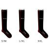 Compression Socks for Women & Men 20-30Mmhg High Knee Stockings Circulation Best Support for Running Nurses Medical Compression Socks Men Size 13-15 (Navy,S) view 2