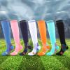 Compression Socks for Women & Men 20-30Mmhg High Knee Stockings Circulation Best Support for Running Nurses Medical Compression Socks Men Size 13-15 (Navy,S) view 4
