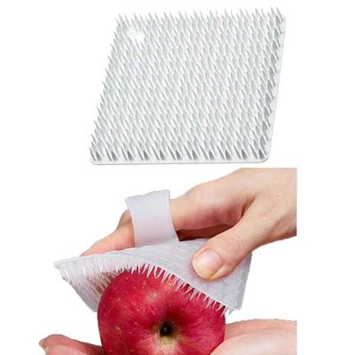 Silicone Scrubbing Sponge 2pack/set Kitchen for Dishes Fruit Vegetable Scrubber Brush Accessories