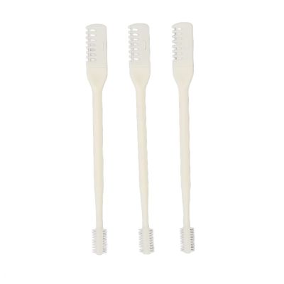 Manual Nose Hair Trimmer, 3pcs Manual Nose Hair Tool, Washable 360 Trim Cleaning Nasal Cavity Stainless Steel Nose Hair Knife, Portable Nose Double Sided Nose Hair Knife for Ear Facial