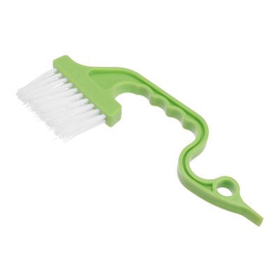 BESTonZON Grout Cleaning Brush Hand Held Crevice Brush for Bathroom Kitchen Window Track Groove Gap Tough Bristles