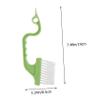 BESTonZON Grout Cleaning Brush Hand Held Crevice Brush for Bathroom Kitchen Window Track Groove Gap Tough Bristles view 2