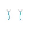 2 Set of Kids Teeth Cleaning Manual Brush U-Shape Oral Tooth Cleaning Blue 6-12 Years view 1