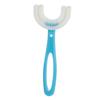 2 Set of Kids Teeth Cleaning Manual Brush U-Shape Oral Tooth Cleaning Blue 6-12 Years view 2