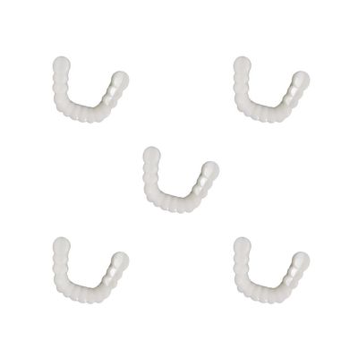 5 Set of Resin Teeth Veneers Comfortable Dentures Tooth Cover Removable Reusable Lower Cover